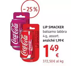 Lip Smacker - Balsamo Labbra 4 G, Assort.