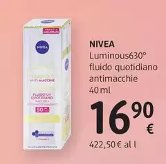 Nivea - Luminous630 Fluido Quotidiano Antimacchie