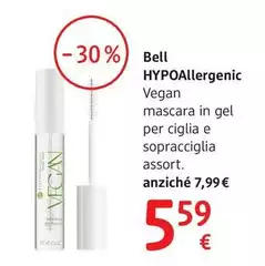 Bell Hypoallergenic - Vegan Mascara In Gel Per Ciglia E Sopracciglia Assort.