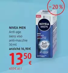 Nivea Men - Anti-Age Siero Viso Anti-Macchie 30 Ml