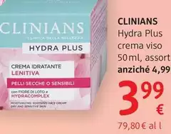 Clinians - Crema Viso 50 Ml, Assort.