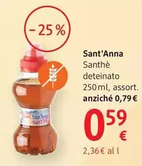 Sant'anna Santhè - Tè Vari Gusti 250 Ml, Assort.