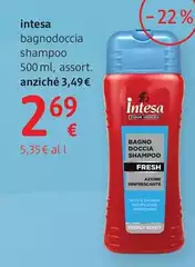 Intesa - Bagnodoccia Shampoo 500 Ml Assort. Intesa - Bagnodoccia Shampoo 500 Ml Assort.