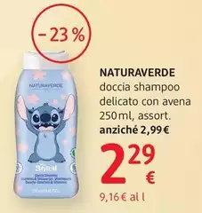 Natura Verde - Doccia Shampoo Delicato Con Avena 250 Ml, Assort. Natura Verde - Doccia Shampoo Delicato Con Avena 250 Ml, Assort.