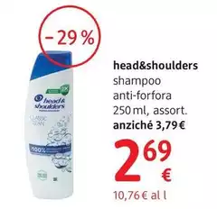 Head & Shoulders - Shampoo Anti-Forfora 250 Ml, Assort.