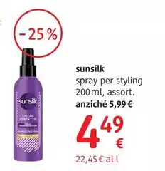 Sunsilk - Spray Per Styling 200 Ml, Assort.