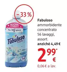 Fabuloso - Ammorbidente Concentrato 56 Lavaggi