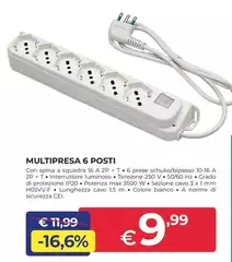 Multipresa 6 Posti Multipresa 6 Posti