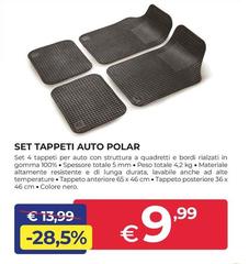 Set Tappeti Auto Polar