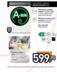 Haier - Lavatrice X Serie 9 HW100-B14387U-IT Haier - Lavatrice X Serie 9 HW100-B14387U-IT