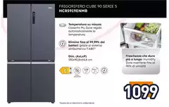 Haier - HCR5919ENMB Frigorifero Side-By-side Libera Installazione 528 L E Grigio Haier - HCR5919ENMB Frigorifero Side-By-side Libera Installazione 528 L E Grigio