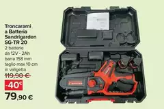 Max - Troncarami A Batteria Sandriglarden Sg-tr 20