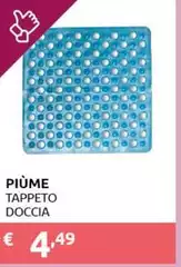 Piume - Tappeto Doccia