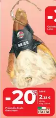 Sasso - Prosciutto Crudo Gran