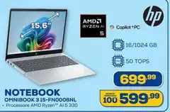 HP - Notebook Omnibook 3 15-FN0006NL