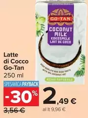 Go tan - Latte Di Cocco