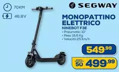 Segway - Monopattino Elettrico Ninebot F3E