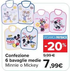 Happy - Confezione 6 Bavaglie Medie Happy - Confezione 6 Bavaglie Medie