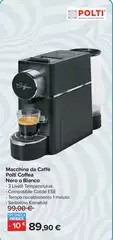Polti - Macchina Da Caffè Potti Coffee Nero