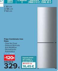 Daya - Frigo Combinato Inox