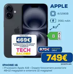 Apple - Iphone 16 Apple - Iphone 16