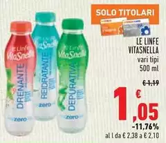 Vitasnella - Le Linfe