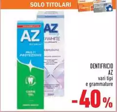 Az - Dentifricio