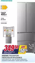 Hisense - Frigorifero French Door RF632N4BCE