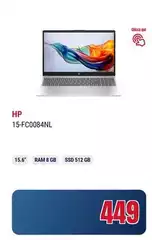 HP - 15FC0084NL