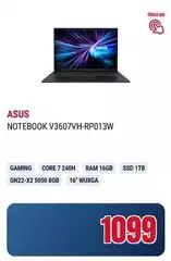 Asus - Notebook V3607vh-rp013w Asus - Notebook V3607vh-rp013w