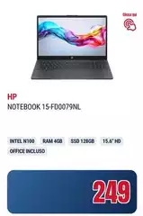 HP - Notebook 15-Fd0079NL