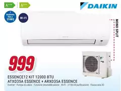 Daikin - ATXD35A ESENCE KIT 12000 BTU