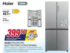 Haier - Frigorifero Quattro Porte HCR3818ENMM