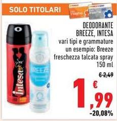 Intesa - Deodorante Intesa - Deodorante