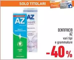 Az - Dentifricio