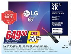 LG - Tv Oled Ai 65" Serie B5 OLED65B56LA