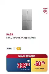 Haier - Frigo 4 Porte HCR3818ENMM