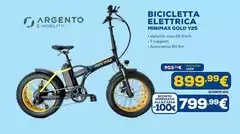 Argento Bike - Bicicletta Elettrica Minimax Gold Y25