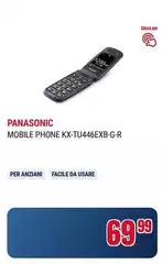 Panasonic - Mobile Phone Kx-tu446xb-r