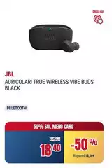 Jbl - Auricolari True Wireless Vibe Buds Black Jbl - Auricolari True Wireless Vibe Buds Black