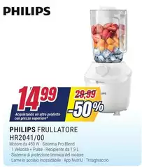 Philips - Frullatore Hr2041/00