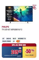 Philips - Tv Led 65" 65pus8010/12