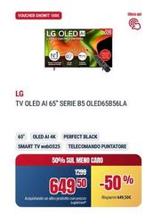 LG - Tv Oled Ai 65" Serie B5 OLED65B56LA