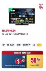 Telefunken - Tv Led 32" TE32759B50V4D