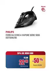 Philips - Ferri Da Stiro A Vapore Serie 5000 DST5040/80