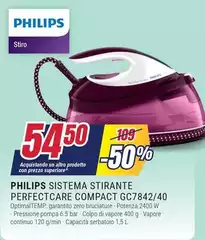 Philips - Perfectcare Compact GC7842/40