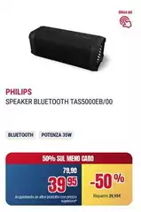 Philips - Speaker Bluetooth TAS5000EB/00