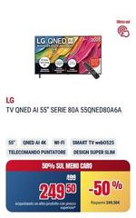 LG - Tv Qned Ai 55 Serie 80a 55qned80a6a