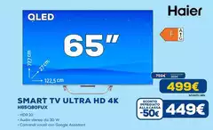 Haier - Smart Tv Ultra Hd 4K H65Q80FUX