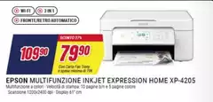Epson - Multifunzione Inkjet Expression Home Xp-4205 Epson - Multifunzione Inkjet Expression Home Xp-4205